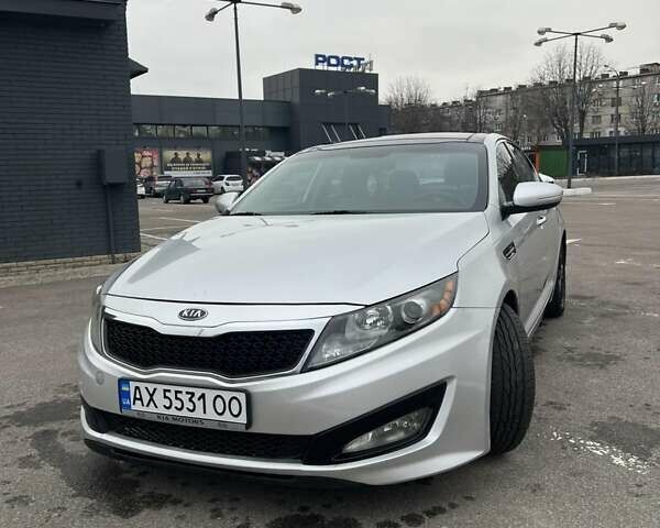 Серый Киа Оптима, объемом двигателя 2.4 л и пробегом 160 тыс. км за 8500 $, фото 1 на Automoto.ua
