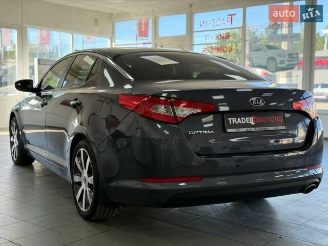 Серый Киа Оптима, объемом двигателя 2 л и пробегом 145 тыс. км за 10490 $, фото 7 на Automoto.ua