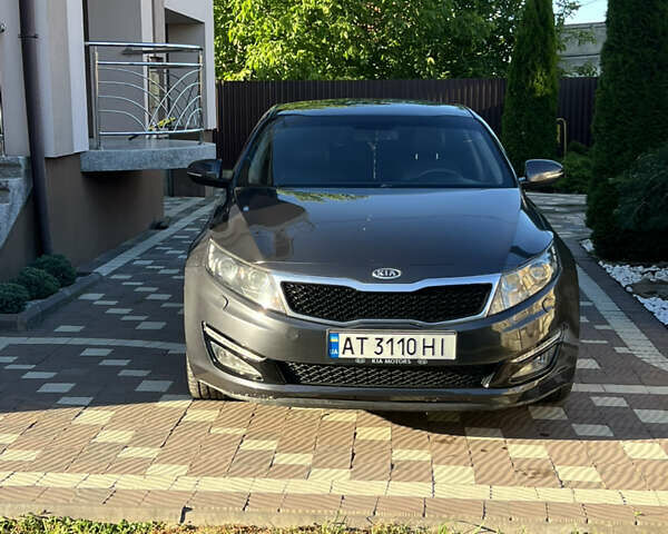 Серый Киа Оптима, объемом двигателя 2 л и пробегом 260 тыс. км за 8950 $, фото 3 на Automoto.ua
