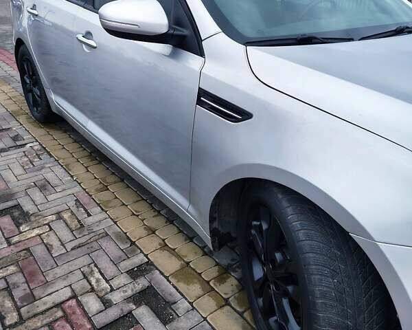 Серый Киа Оптима, объемом двигателя 2.4 л и пробегом 270 тыс. км за 8400 $, фото 5 на Automoto.ua