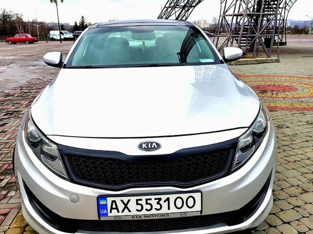 Серый Киа Оптима, объемом двигателя 2.4 л и пробегом 270 тыс. км за 8400 $, фото 2 на Automoto.ua