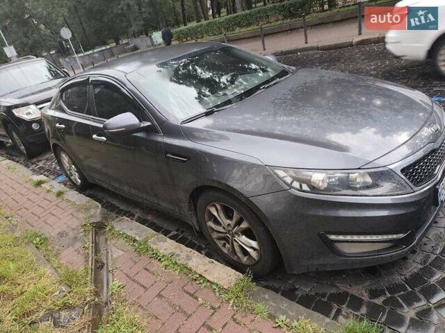 Сірий Кіа Оптіма, об'ємом двигуна 2 л та пробігом 205 тис. км за 10500 $, фото 8 на Automoto.ua