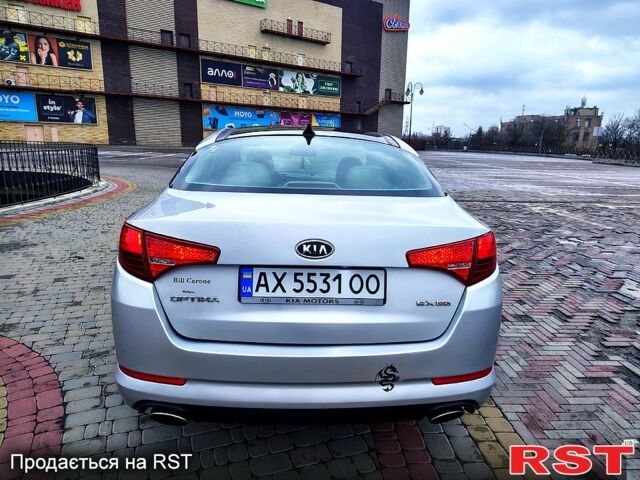 Серый Киа Оптима, объемом двигателя 2.4 л и пробегом 270 тыс. км за 8400 $, фото 4 на Automoto.ua