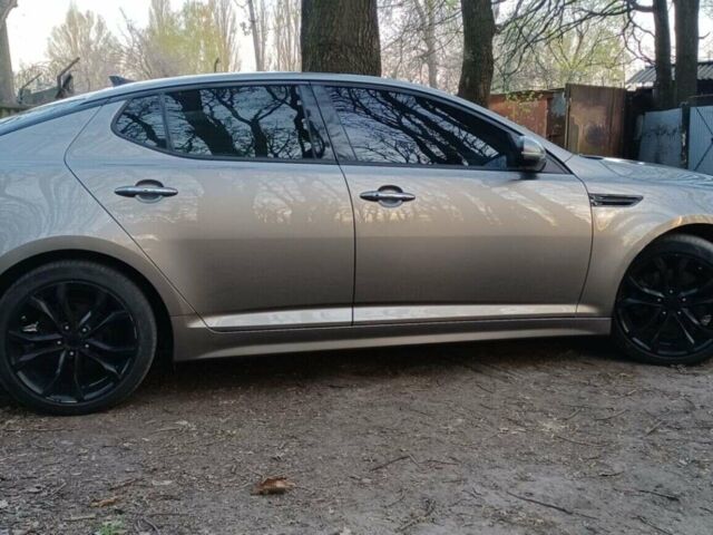 Серый Киа Оптима, объемом двигателя 2 л и пробегом 180 тыс. км за 9300 $, фото 29 на Automoto.ua