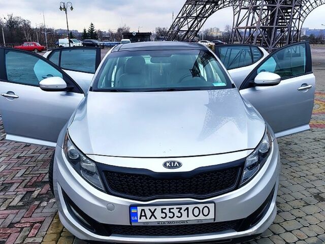 Серый Киа Оптима, объемом двигателя 2.4 л и пробегом 270 тыс. км за 8400 $, фото 1 на Automoto.ua