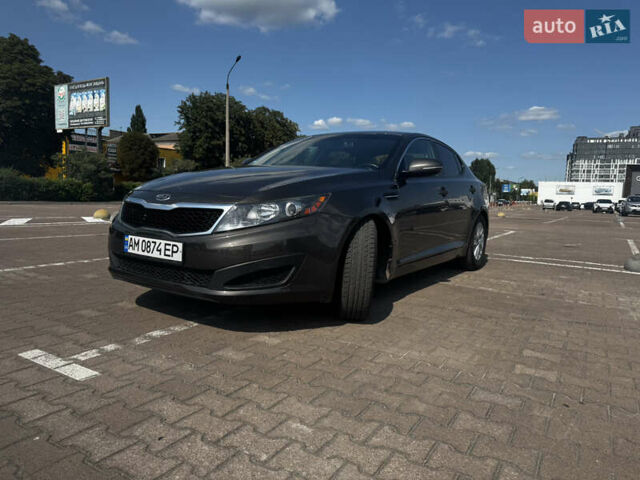 Серый Киа Оптима, объемом двигателя 2.36 л и пробегом 224 тыс. км за 8300 $, фото 1 на Automoto.ua