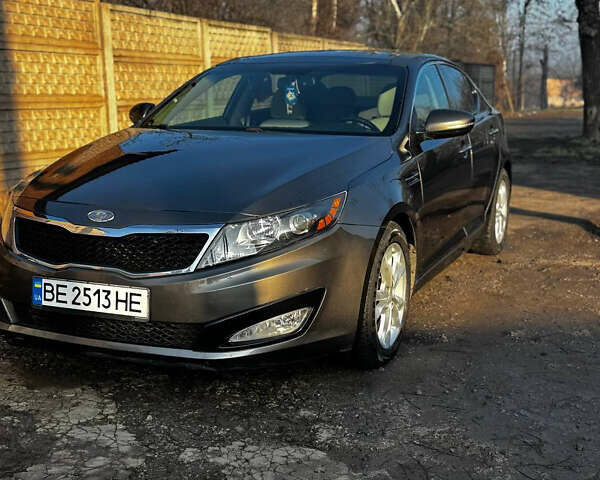 Сірий Кіа Оптіма, об'ємом двигуна 2.36 л та пробігом 218 тис. км за 9200 $, фото 3 на Automoto.ua