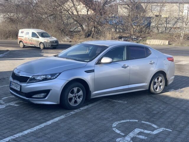 Сірий Кіа Оптіма, об'ємом двигуна 2 л та пробігом 283 тис. км за 5800 $, фото 1 на Automoto.ua
