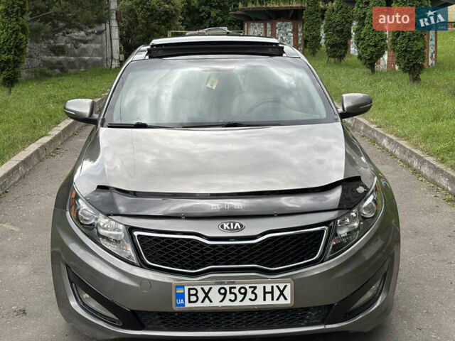 Сірий Кіа Оптіма, об'ємом двигуна 2.4 л та пробігом 223 тис. км за 8999 $, фото 60 на Automoto.ua