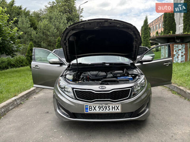 Сірий Кіа Оптіма, об'ємом двигуна 2.4 л та пробігом 223 тис. км за 8999 $, фото 33 на Automoto.ua