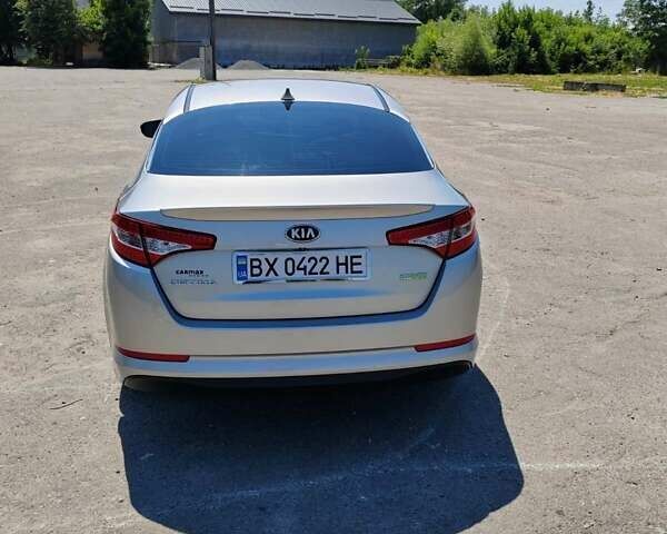 Серый Киа Оптима, объемом двигателя 2.36 л и пробегом 78 тыс. км за 10000 $, фото 3 на Automoto.ua