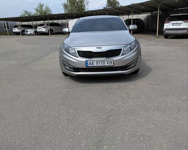 Серый Киа Оптима, объемом двигателя 2 л и пробегом 121 тыс. км за 10800 $, фото 1 на Automoto.ua
