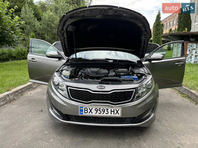 Сірий Кіа Оптіма, об'ємом двигуна 2.4 л та пробігом 223 тис. км за 8999 $, фото 43 на Automoto.ua