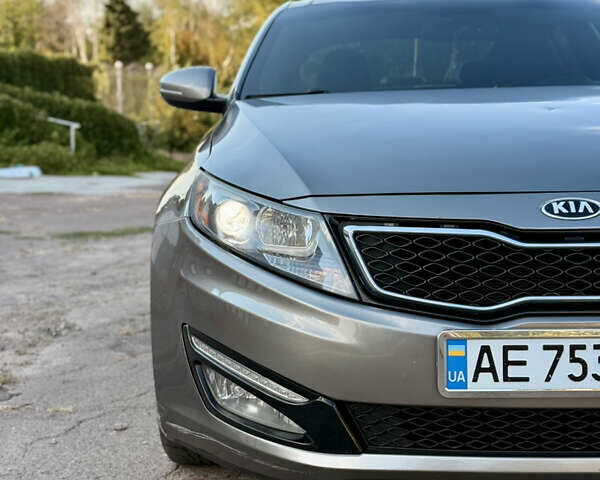 Серый Киа Оптима, объемом двигателя 2 л и пробегом 168 тыс. км за 10450 $, фото 7 на Automoto.ua