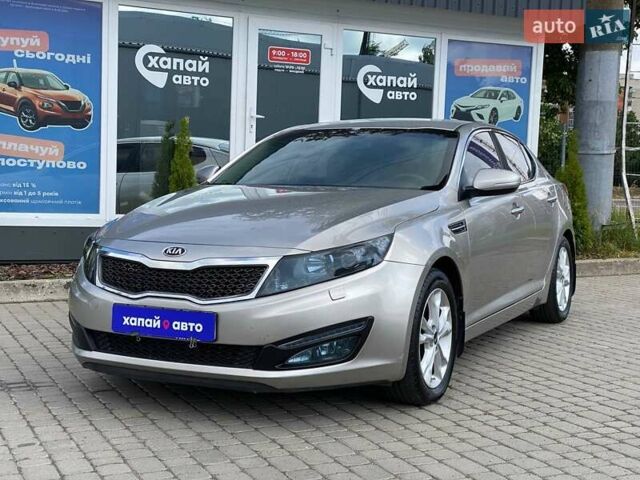 Серый Киа Оптима, объемом двигателя 2 л и пробегом 197 тыс. км за 10500 $, фото 1 на Automoto.ua