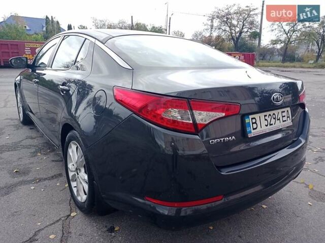 Серый Киа Оптима, объемом двигателя 2 л и пробегом 102 тыс. км за 9999 $, фото 9 на Automoto.ua