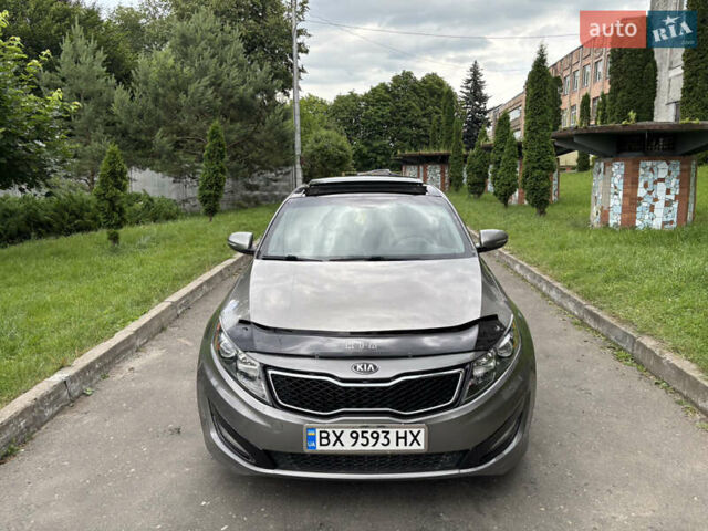 Сірий Кіа Оптіма, об'ємом двигуна 2.4 л та пробігом 223 тис. км за 8999 $, фото 59 на Automoto.ua