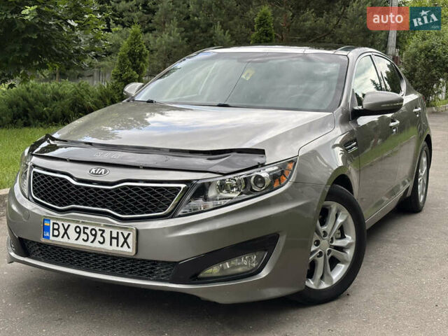 Сірий Кіа Оптіма, об'ємом двигуна 2.4 л та пробігом 223 тис. км за 8999 $, фото 1 на Automoto.ua