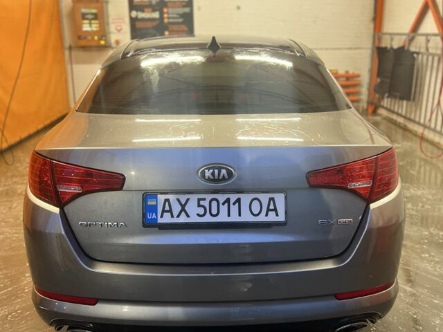 Серый Киа Оптима, объемом двигателя 2.4 л и пробегом 151 тыс. км за 9000 $, фото 6 на Automoto.ua
