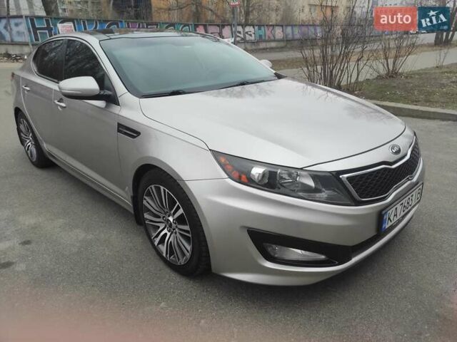 Сірий Кіа Оптіма, об'ємом двигуна 2 л та пробігом 260 тис. км за 8900 $, фото 3 на Automoto.ua