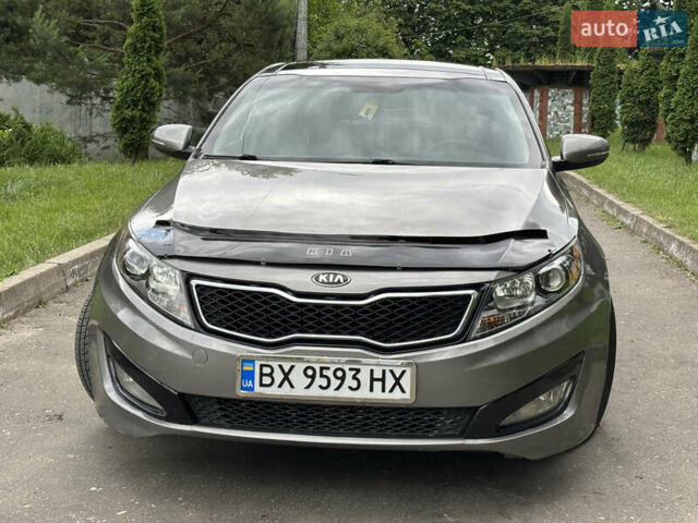 Сірий Кіа Оптіма, об'ємом двигуна 2.4 л та пробігом 223 тис. км за 8999 $, фото 4 на Automoto.ua