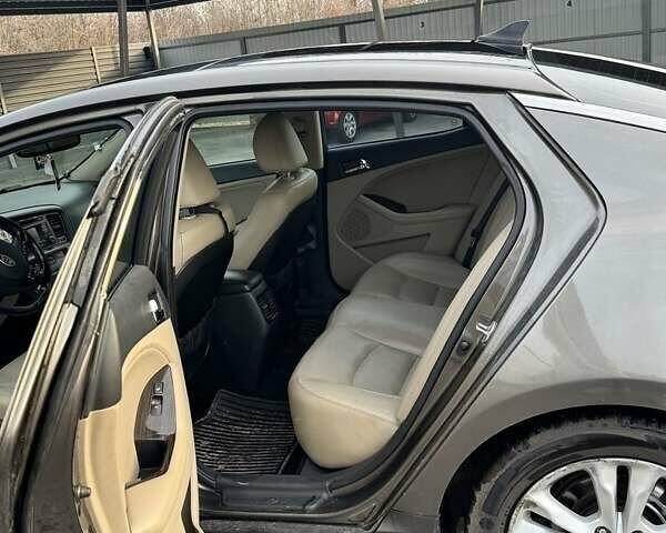 Серый Киа Оптима, объемом двигателя 2.4 л и пробегом 200 тыс. км за 8999 $, фото 10 на Automoto.ua