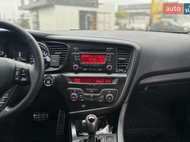 Сірий Кіа Оптіма, об'ємом двигуна 2 л та пробігом 99 тис. км за 8990 $, фото 10 на Automoto.ua