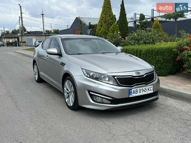 Серый Киа Оптима, объемом двигателя 1.69 л и пробегом 168 тыс. км за 11500 $, фото 1 на Automoto.ua