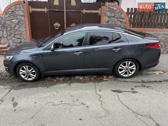 Серый Киа Оптима, объемом двигателя 2 л и пробегом 211 тыс. км за 10200 $, фото 4 на Automoto.ua