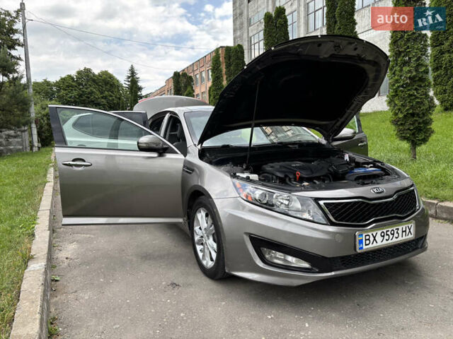 Сірий Кіа Оптіма, об'ємом двигуна 2.4 л та пробігом 223 тис. км за 8999 $, фото 35 на Automoto.ua