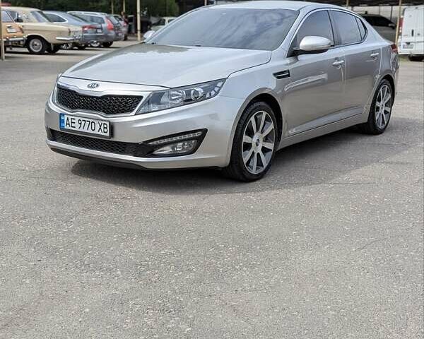 Серый Киа Оптима, объемом двигателя 2 л и пробегом 121 тыс. км за 10800 $, фото 9 на Automoto.ua