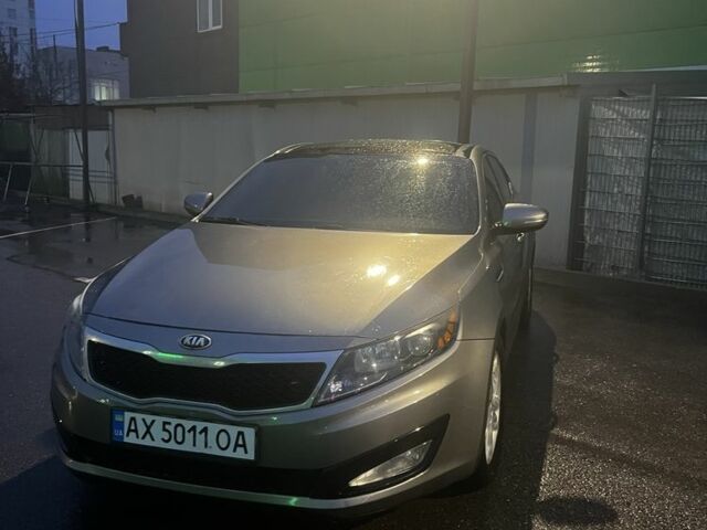 Серый Киа Оптима, объемом двигателя 2.4 л и пробегом 151 тыс. км за 9000 $, фото 1 на Automoto.ua