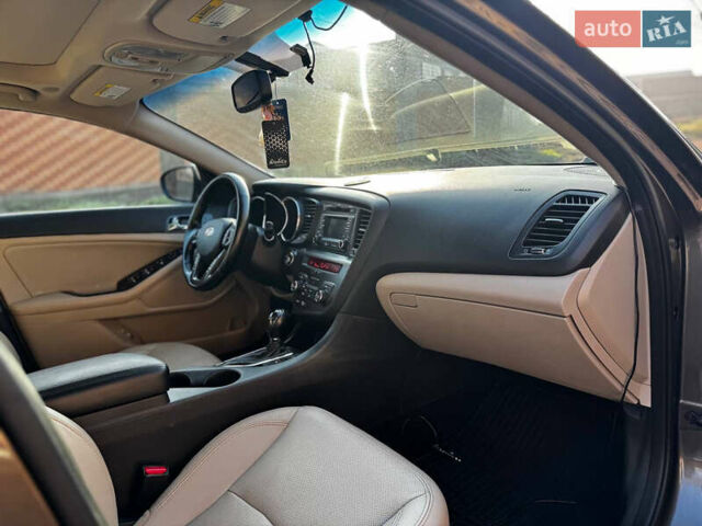 Сірий Кіа Оптіма, об'ємом двигуна 2.36 л та пробігом 218 тис. км за 9200 $, фото 21 на Automoto.ua