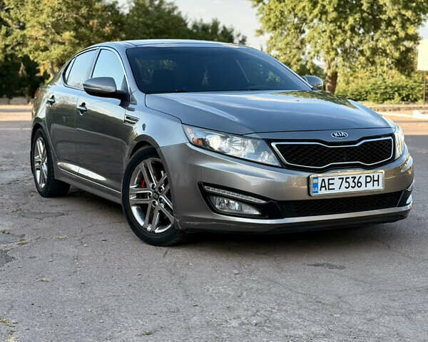 Серый Киа Оптима, объемом двигателя 2 л и пробегом 168 тыс. км за 10450 $, фото 15 на Automoto.ua