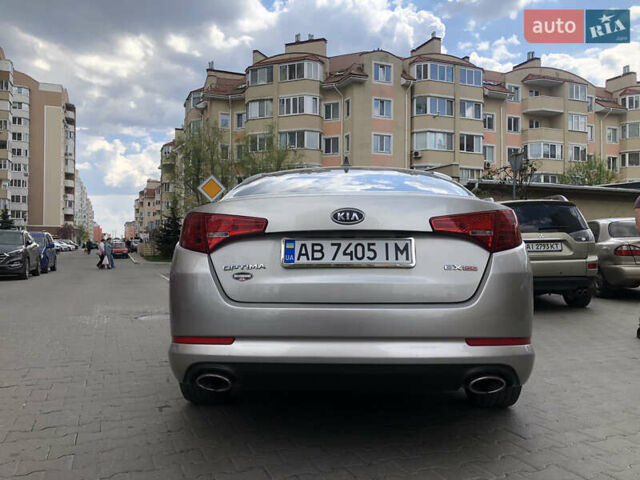 Сірий Кіа Оптіма, об'ємом двигуна 2.36 л та пробігом 203 тис. км за 8800 $, фото 3 на Automoto.ua