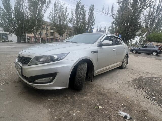 Серый Киа Оптима, объемом двигателя 2 л и пробегом 450 тыс. км за 5500 $, фото 1 на Automoto.ua