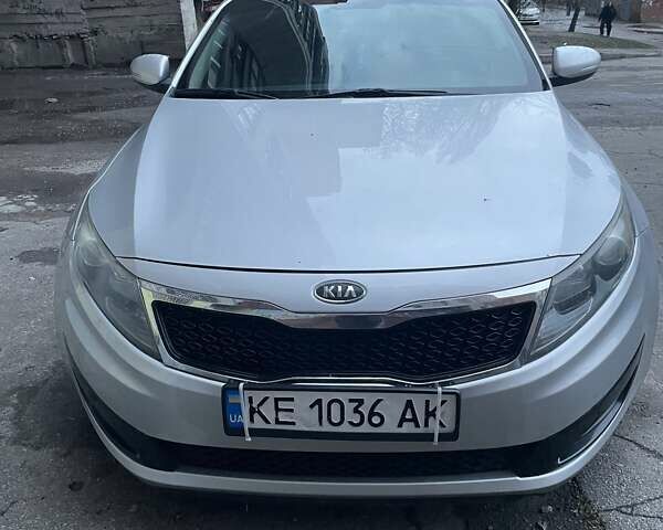 Серый Киа Оптима, объемом двигателя 2.4 л и пробегом 250 тыс. км за 9500 $, фото 2 на Automoto.ua