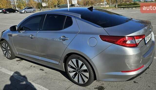 Кіа Оптіма 2012 у Запоріжжя на Automoto.ua Сірий Кіа Оптіма, об'ємом двигуна 1.69 л та пробігом 193 тис. км за 9500 $, фото 2 на Automoto.ua