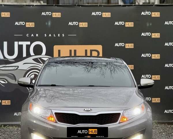 Сірий Кіа Оптіма, об'ємом двигуна 2.36 л та пробігом 151 тис. км за 8900 $, фото 1 на Automoto.ua