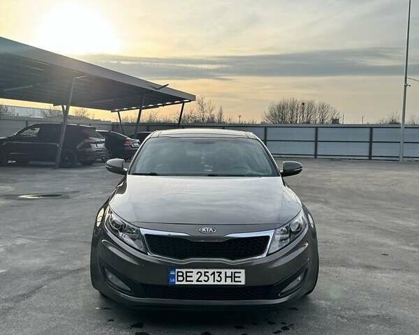 Серый Киа Оптима, объемом двигателя 2.4 л и пробегом 200 тыс. км за 8999 $, фото 14 на Automoto.ua