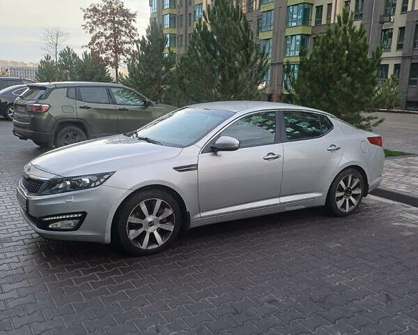 Серый Киа Оптима, объемом двигателя 2 л и пробегом 187 тыс. км за 9500 $, фото 8 на Automoto.ua