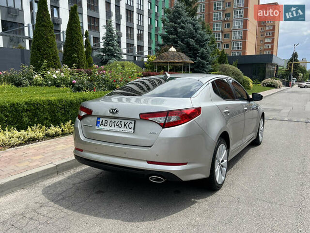 Серый Киа Оптима, объемом двигателя 1.69 л и пробегом 168 тыс. км за 11500 $, фото 4 на Automoto.ua