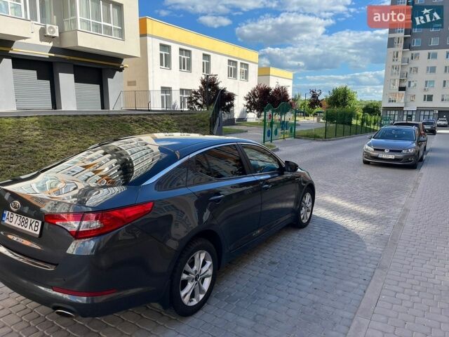 Серый Киа Оптима, объемом двигателя 2 л и пробегом 210 тыс. км за 8999 $, фото 13 на Automoto.ua