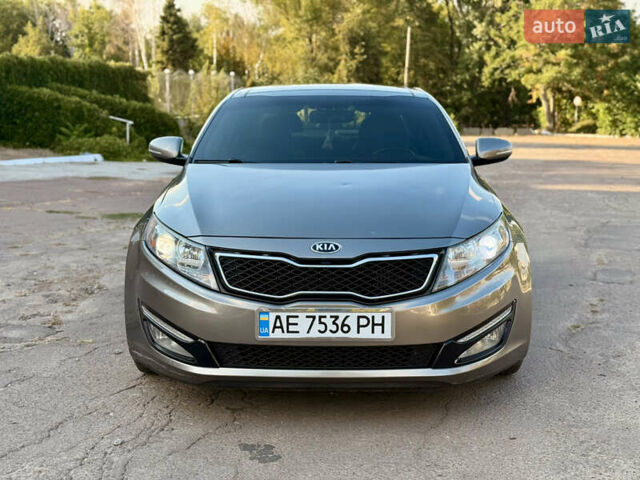 Серый Киа Оптима, объемом двигателя 2 л и пробегом 168 тыс. км за 10450 $, фото 4 на Automoto.ua