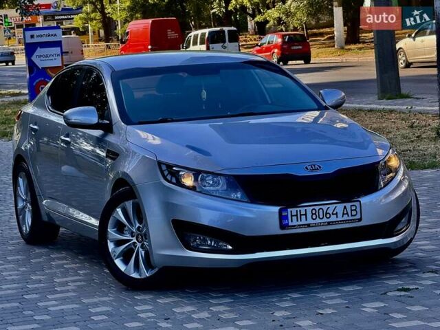Серый Киа Оптима, объемом двигателя 2.4 л и пробегом 169 тыс. км за 7999 $, фото 24 на Automoto.ua