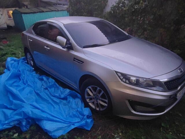 Серый Киа Оптима, объемом двигателя 2 л и пробегом 347 тыс. км за 3500 $, фото 7 на Automoto.ua
