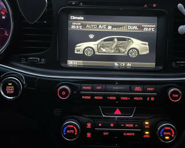 Серый Киа Оптима, объемом двигателя 2.36 л и пробегом 260 тыс. км за 7500 $, фото 14 на Automoto.ua