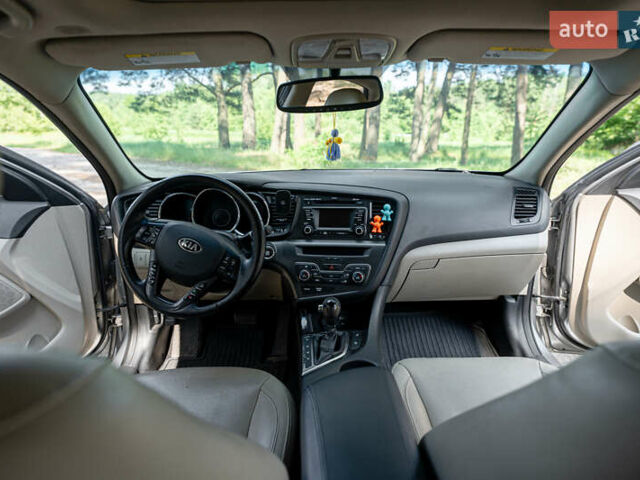 Серый Киа Оптима, объемом двигателя 2.4 л и пробегом 200 тыс. км за 9000 $, фото 33 на Automoto.ua