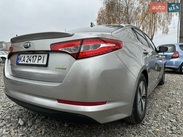 Серый Киа Оптима, объемом двигателя 2.4 л и пробегом 220 тыс. км за 8900 $, фото 5 на Automoto.ua
