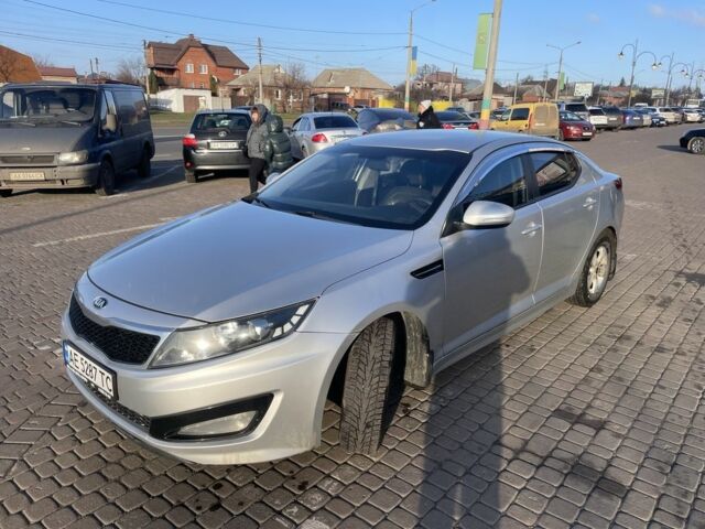 Серый Киа Оптима, объемом двигателя 2 л и пробегом 179 тыс. км за 7200 $, фото 1 на Automoto.ua